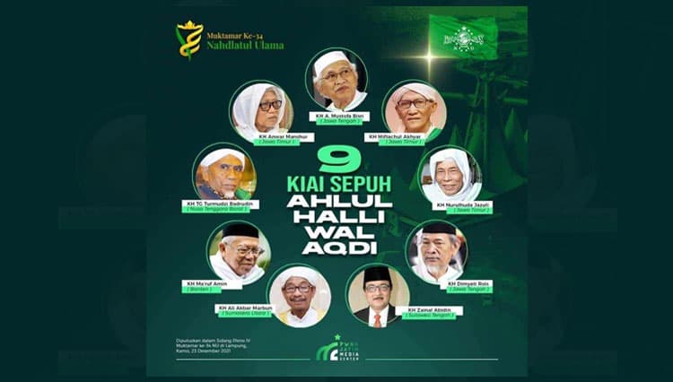 Ini Profil Sembilan Anggota AHWA Muktamar Ke-34 NU Lampung